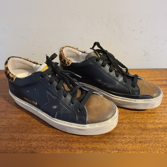 Golden Goose Hi Star Sneakers Size 38 - Picture 1 of 9